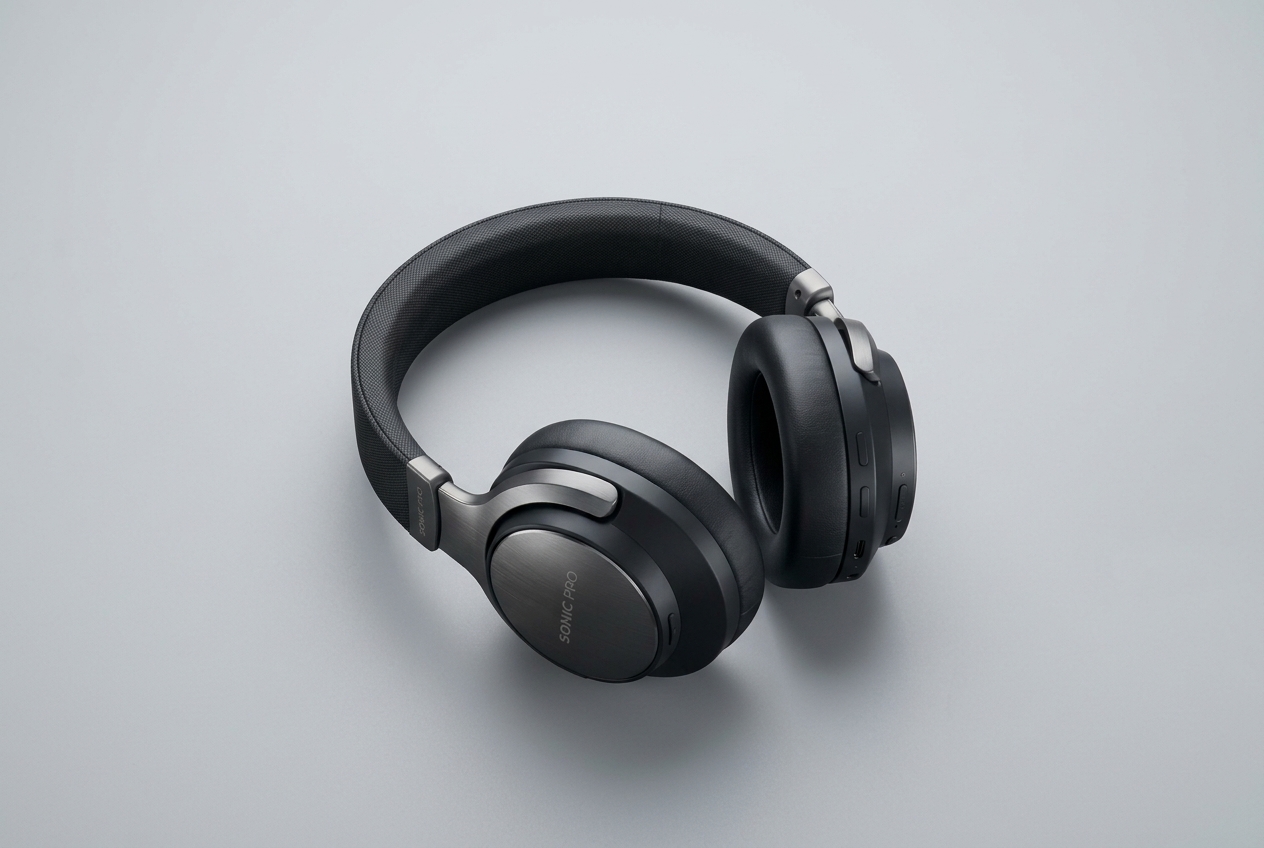 Before Coverze: Initial Raw Headphones Photo